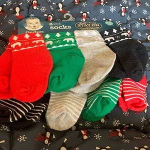 Gerber 8 Pack 0-6 M baby winter Socks